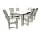 Highwood Usa Lehigh 7pc Rectangular Outdoor Patio Furniture Dining Set 72 x 42 AD-ST7LH1CO4AA-WHE - alternate 1